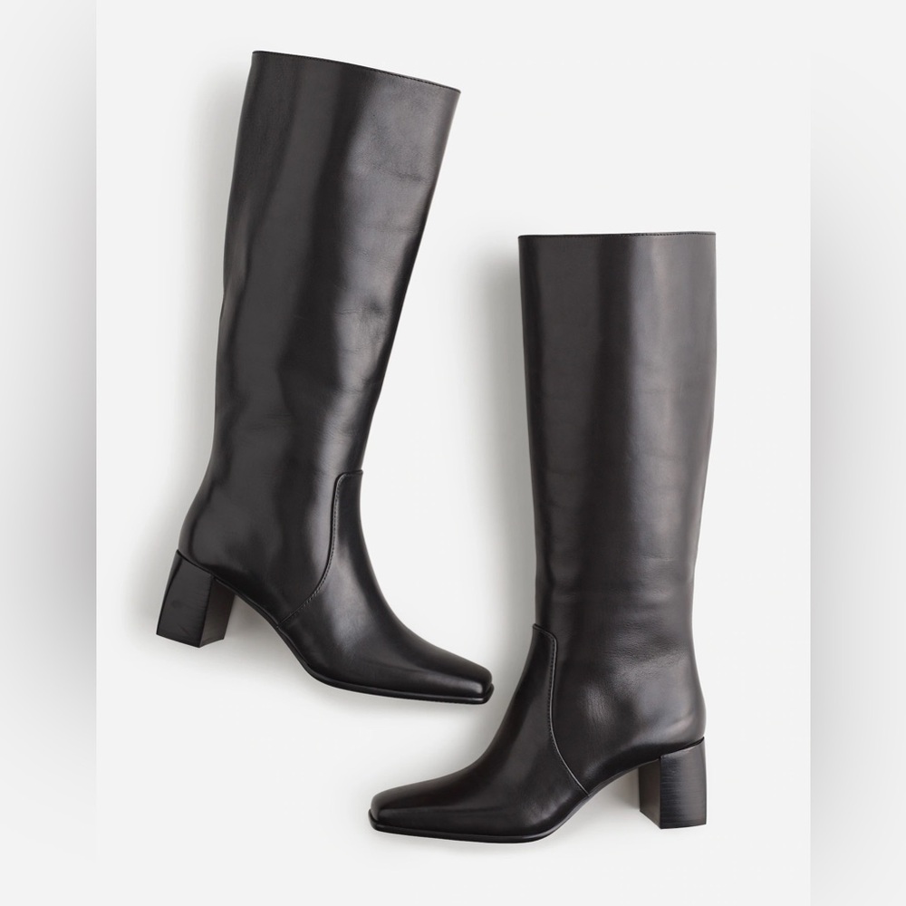 The Zane Knee-High Boot in Leather